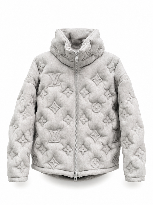 Ikonische Pufferjacke  Grau