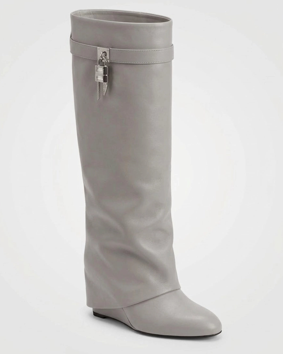 Keilabsatz-Stiefel